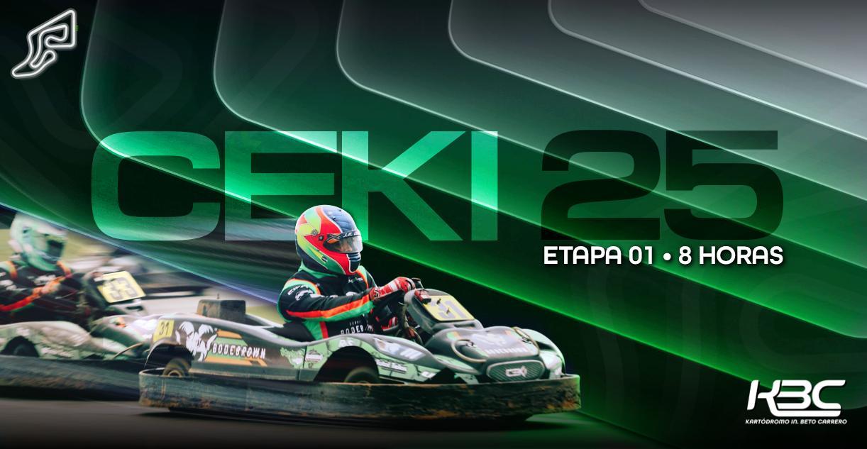 Banner do evento TREINOS CEKI PRIMEIRA ETAPA 2025