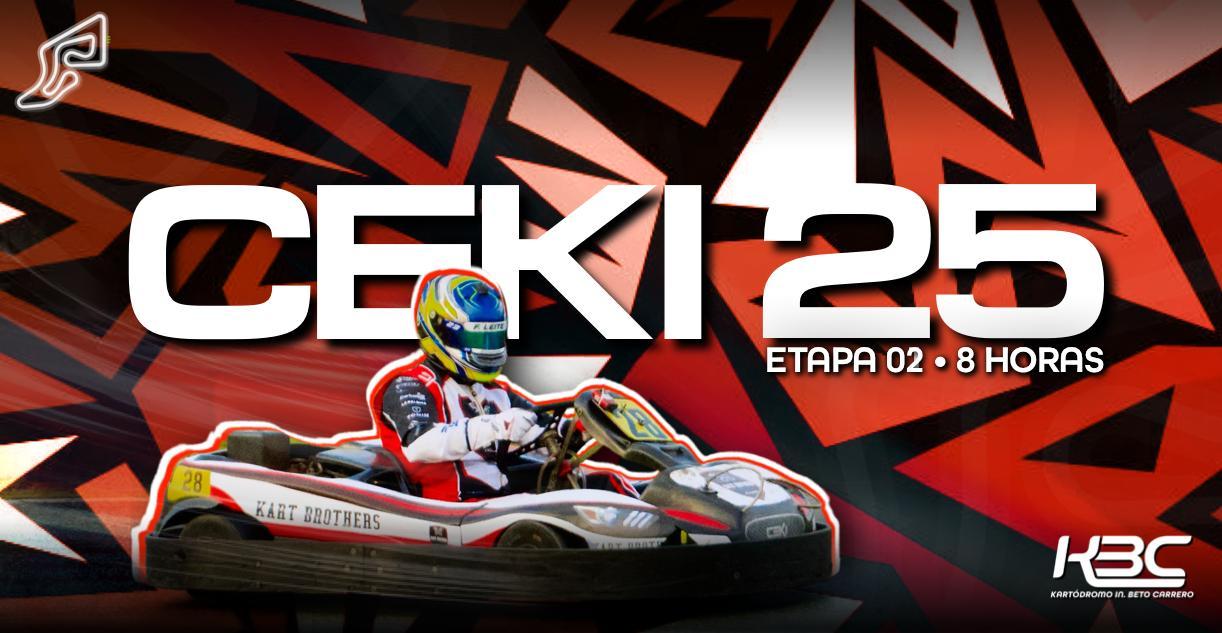 Banner do evento TREINOS CEKI SEGUNDA ETAPA 2025